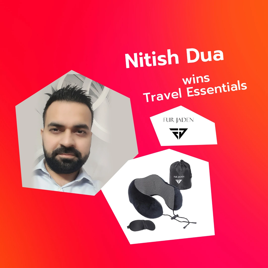 Best online contest platform winner Nitish